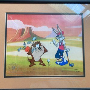 Bugs Bunny And Tasmania Devil Limited Edition Cel #1419/2500